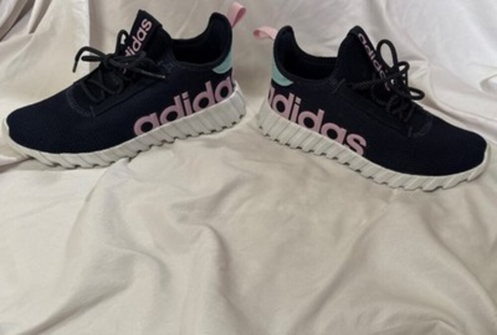 adidas Kids' Kaptir 3.0 Ink Orchid Fusion/Flash Aqua Sneakers US 4